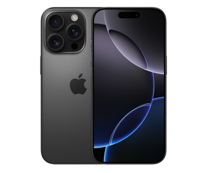 Smartfon odnowiony Apple iPhone 16 Pro 256GB Tytan Czarny (2x eSIM) (CPO)